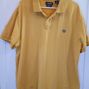 Men's Yellow Chaps Polo